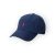 Gorra polo visera de algodón logo clásico color Azul logo rojo