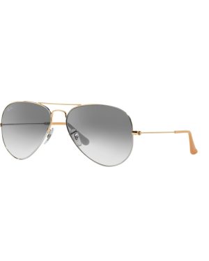 Lentes De Sol Aviator Azul Dorado Rb3025 001/32 Size 58