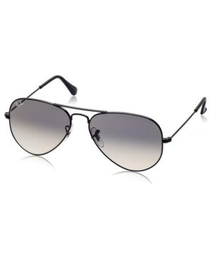Lentes De Sol Aviator Rb3025 002/32 Marco Negro Degradado 58