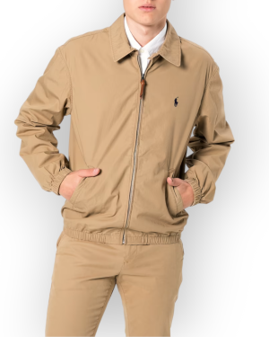 Campera Chaqueta Bayport Polo Algodón Beige Importada
