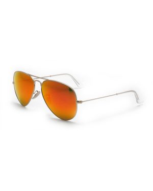 Lentes De Sol Aviator Naranja Polarizado Rb3025 112/40 58