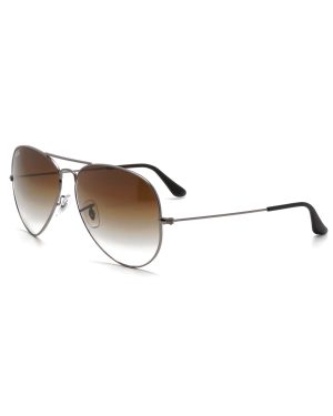 Lentes De Sol Aviator Marco Marron Rb3025 014/51 Tamaño 58