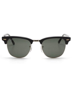 Lentes de Sol Clubmaster marco Plata negro RB3016 901 51-21
