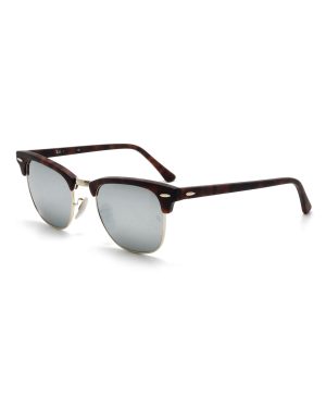 Lentes de Sol Clubmaster Espejado Rb3016 901/3 51-21