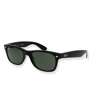 Lentes de Sol modelo New Wayfarer RB2132 901 55 Negro Clasico