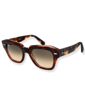 Lentes de Sol modelo STATE STREET RB2186  1324 BG 49-20 Havana Carey