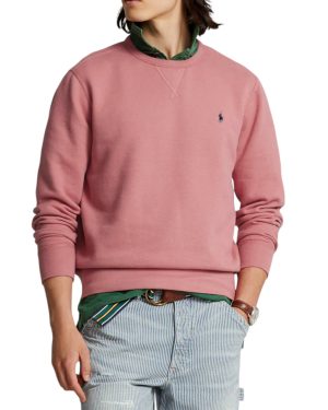 Suéter Polo de punto doble Sweater buzo Cuello Base rojo ladrillo