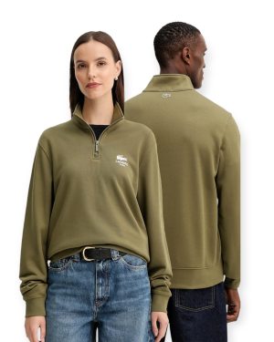 Buzo Paris Half-Zip Unisex – Algodón Premium con Interior Afelpado - Beige