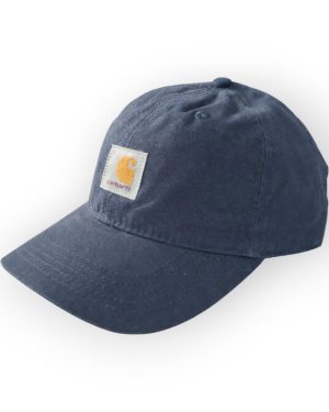 Gorra Carhartt Canvas Logo Patch – Azul Ajustable