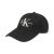 Gorra Premium Bordada CK – Negro Ajustable con Hebilla Metálica