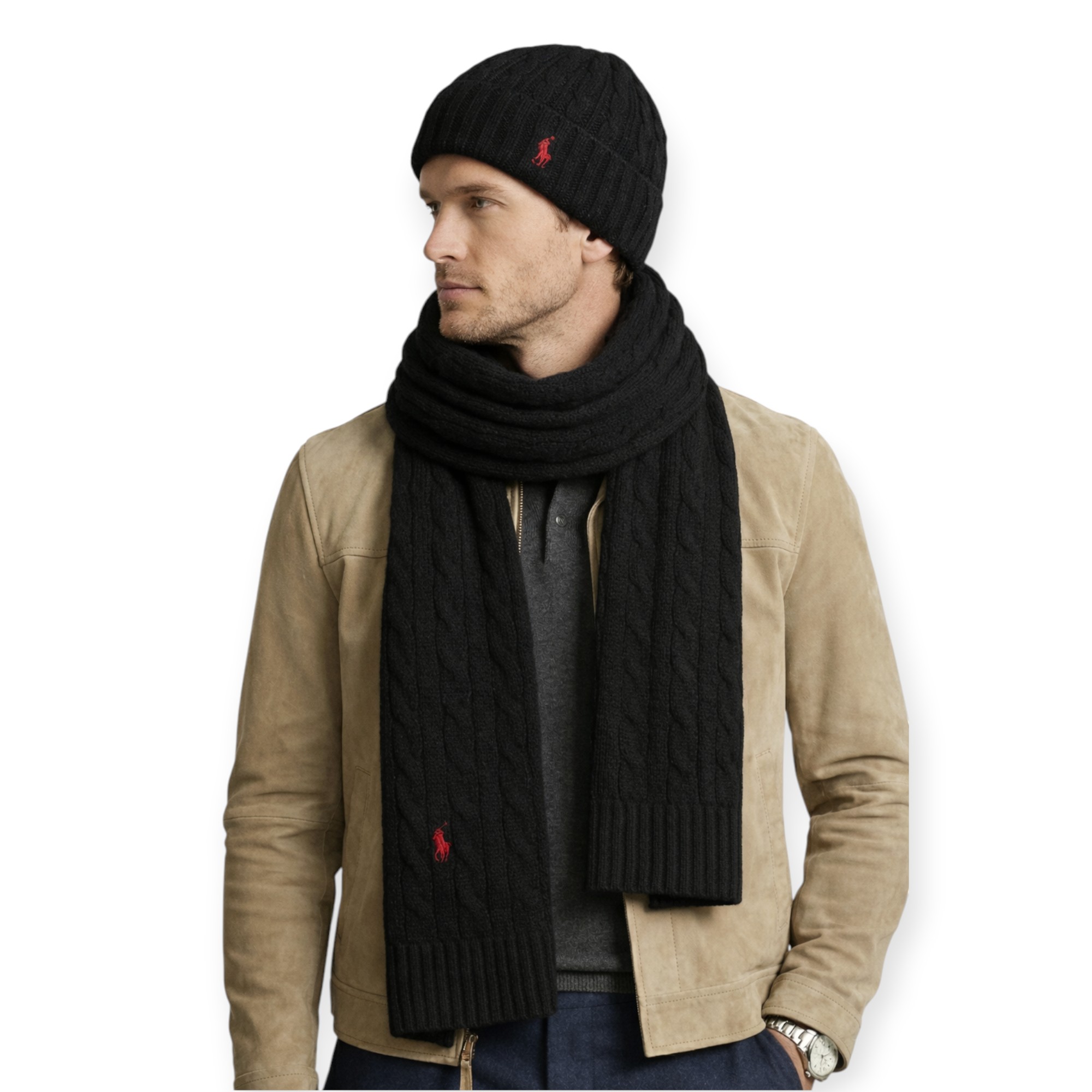 Bufandas y gorros de abrigo